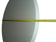 Реальный размер (под рулетку) тарелки диаметром 0,8м